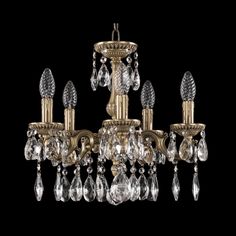 Хрустальная люстра 75101/5/125 A FP Bohemia Ivele Crystal