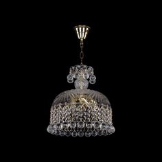 Люстра хрустальная подвесная 14781/30 G Balls Bohemia Ivele Crystal