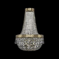 Хрустальное потолочное бра 19011B/H2/25IV G Bohemia Ivele Crystal