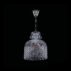 Люстра хрустальная подвесная 14781/25 Ni R Bohemia Ivele Crystal