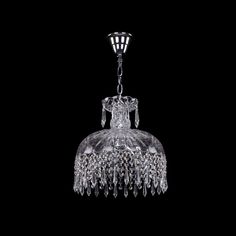 Люстра хрустальная подвесная 14781/30 Ni Drops Bohemia Ivele Crystal