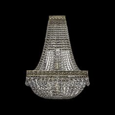 Хрустальное потолочное бра 19012B/H2/35IV GB Bohemia Ivele Crystal