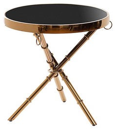 Журнальный столик Garda Decor 13RX6035-GOLD GRD_TT-00000417 50х50х50 см, розовое золото