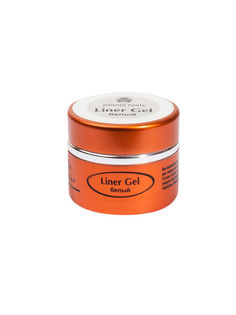 Гель-краска для тонких линий Planet Nails Liner Gel белая 5г