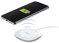 Беспроводное зарядное устройство Hama QI-UFC 10, 5 W, white