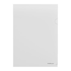 Папка-конверт на кнопке пластиковая ErichKrause® Fizzy Clear A4 прозрачн в пакете по 12шт