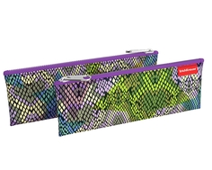 Пенал конверт ErichKrause® 220х90мм Purple Python