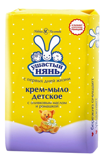 крем-мыло с экстрактом "Ромашки", 90 г Ушастый нянь