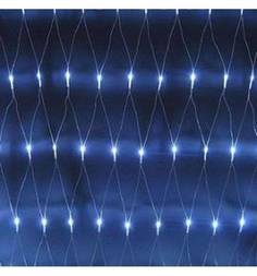 Гирлянда "Сеть" 2х2х1,5м, свечение с динамикой, черный ПВХ, 136 LED, 230 В, цвет: Белый Neon Night