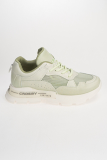Кроссовки женские Crosby 417124/02-03 зеленые 38 RU