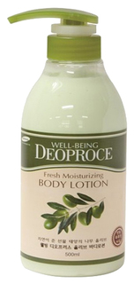 Лосьон для тела Deoproce Well-being Fresh Moisturizing Olive Body Lotion