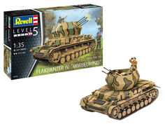 Сборная модель Германская зенитная самоходная установка Flakpanzer IV Wirbelwind Revell