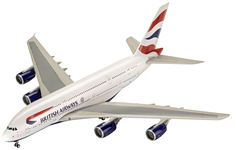 Сборная модель Airbus 380-800 British Airways, 1:144 Revell