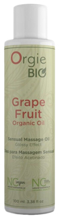 Органическое масло для массажа ORGIE Bio Grapefruit с ароматом грейпфрута 100 мл. ORGIE