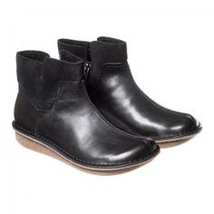 Полусапоги женские Clarks Funny Mid 26144321 черные 38 RU