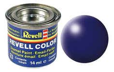 Краска Синяя Люфтганза РАЛ 5013 шелково-матовая эмалевая Revell 32350