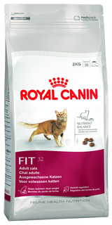 Сухой корм для кошек ROYAL CANIN Fit 32, для поддержания формы, птица, 2кг