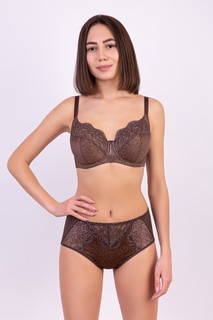 Бюстгальтер женский Milavitsa 320244 коричневый 75D