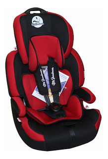 Автокресло Mr Sandman Voyager Isofix цв.красный гр.1/2/3