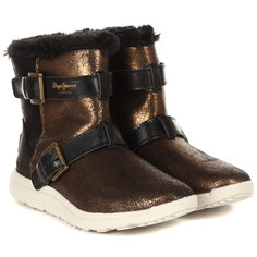 Полусапоги женские Pepe Jeans HYKE W SNOW PLS30762 золотистые 36 EU