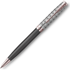 Parker Sonnet Premium K537 - Metal Grey PGT, шариковая ручка, M