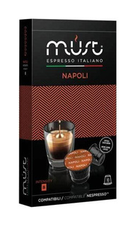Капсулы Must napoli для кофемашин Nespresso 10 капсул