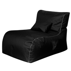 Бескаркасный модульный диван DreamBag Лежак one size, оксфорд, Черный