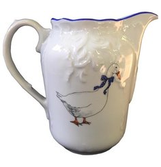 Кувшин для воды 1 л Cmielow "Рококо /Гуси" / 109895