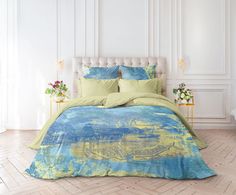 Комплект постельного белья Verossa Перкаль семейный Estate