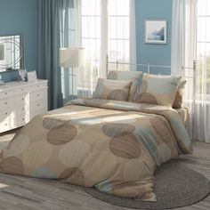 Комплект постельного белья "Самойловский Текстиль" 2-спальный Капучино