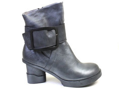 Ботильоны женские Airbox 135814 серебристые 38 RU