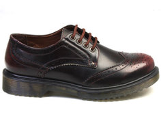 Полуботинки женские Airbox 135685 бордовые 40 RU