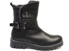 Полусапоги женские Dockers 89121 черные 37 RU