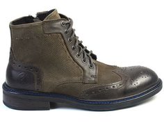 Ботинки мужские Airbox 136694 зеленые 41 RU