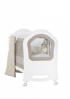Кроватка детская Feretti Princier bianco/tortora