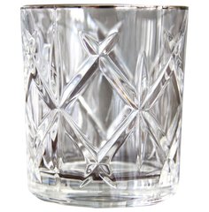 Стаканы для виски 320 мл 4 шт Crystal Bohemia "York Platinum" 153612