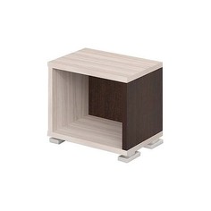 Стеллаж Мэрдэс Домино СБ-15/1 45,2х30х40,5 см, бежевый/коричневый Merdes