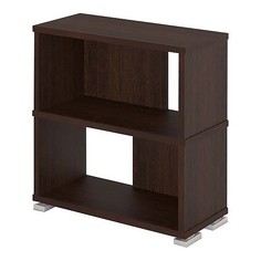 Стеллаж Мэрдэс Домино СБ-10_2 70х30х75 см, коричневый Merdes