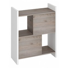 Стеллаж Мэрдэс Домино Лайт СТЛ-3Н 70х32х85 см, коричневый Merdes