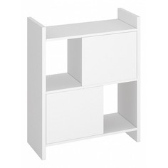 Стеллаж Мэрдэс Домино Лайт СТЛ-3Н 70х32х85 см, белый Merdes