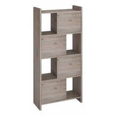 Стеллаж Мэрдэс Домино Лайт СТЛ-3В 70х32х152 см, коричневый Merdes