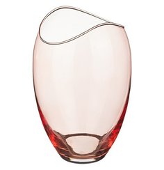 Ваза для цветов 25,5 см красная Crystalex CZ s.r.o. "Gondola" 094702