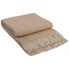 Плед евро VLADI, Милано Люкс, 200*220 см, бежевый