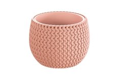Кашпо SPLOFY BOWL 29 см со вставкой, персик Prosperplast
