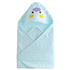 Одеяло-конверт Baby Fox летнее, цвет голубой, 80х80 см