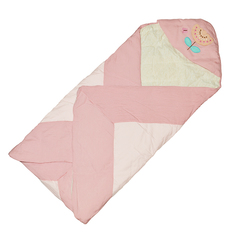 Одеяло-конверт Baby Fox Цветок, летнее, розовое, 90х90 см
