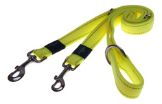 Поводок перестежка для собак Rogz Utility XL-25мм 1,8 м, Желтый HLM05H