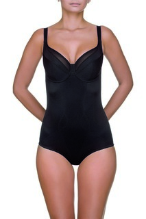 Боди женское Lauma 79480 черное 4XL