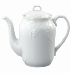 Кофейник 600 мл Cmielow "Рококо Две линии золото" 034755