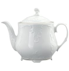 Заварочный чайник 1,1 л Cmielow "Рококо Две линии золото" 034787